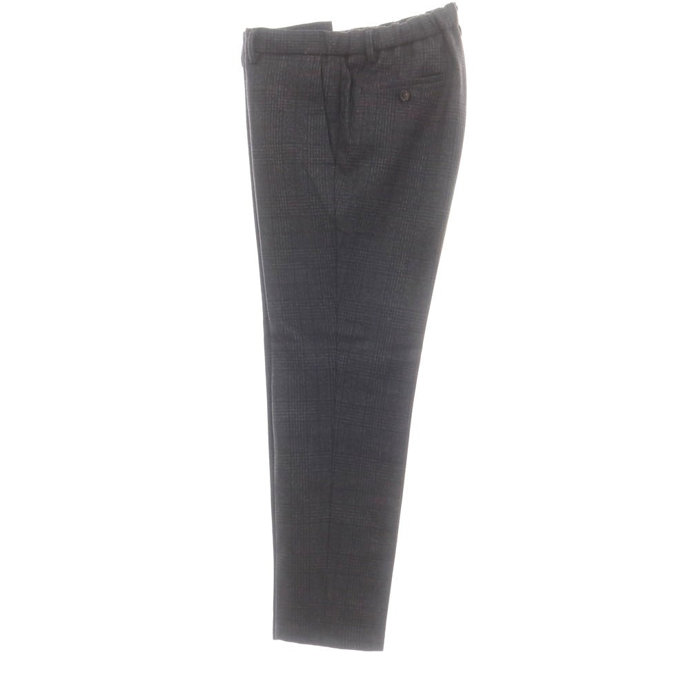 【中古】トゥモローランド TOMORROWLAND ウール チェック セットアップ ダークグレー【 S 】【 状態ランクB 】【 メンズ 】