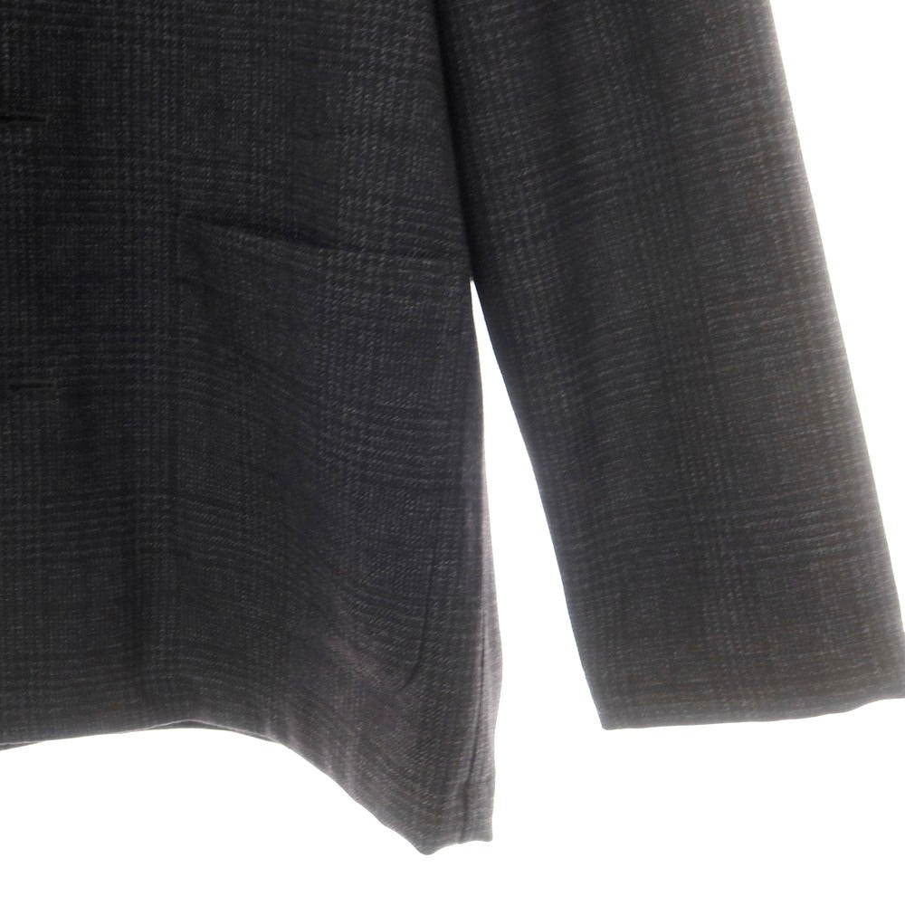 【中古】トゥモローランド TOMORROWLAND ウール チェック セットアップ ダークグレー【 S 】【 状態ランクB 】【 メンズ 】