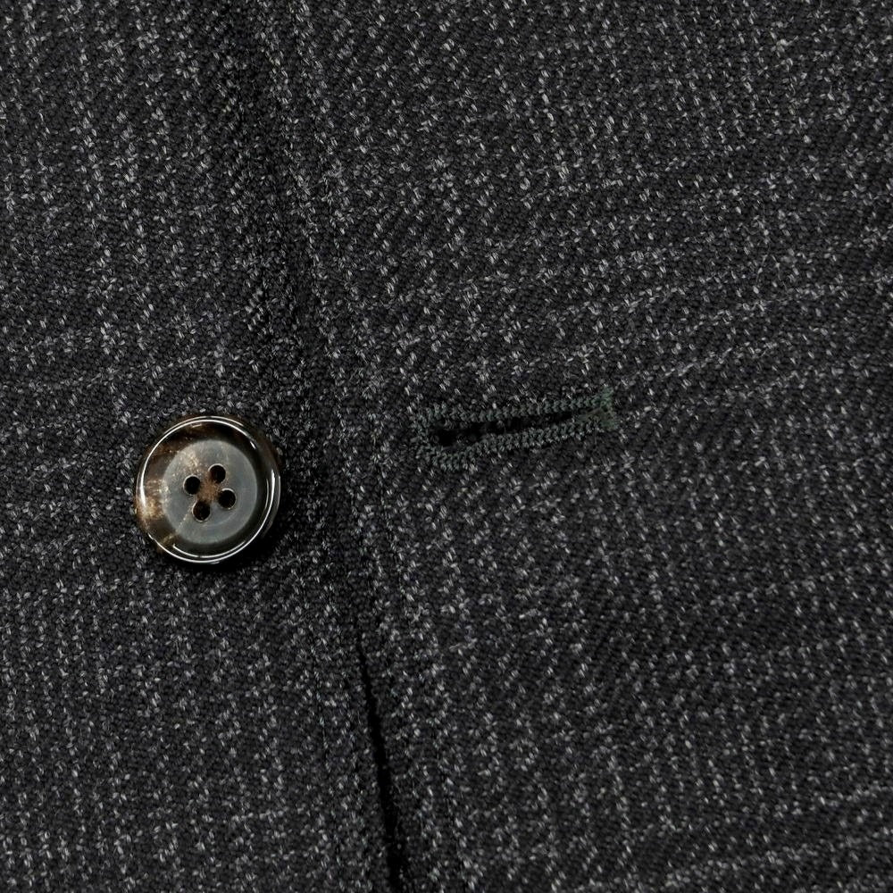 【中古】トゥモローランド TOMORROWLAND ウール チェック セットアップ ダークグレー【 S 】【 状態ランクB 】【 メンズ 】