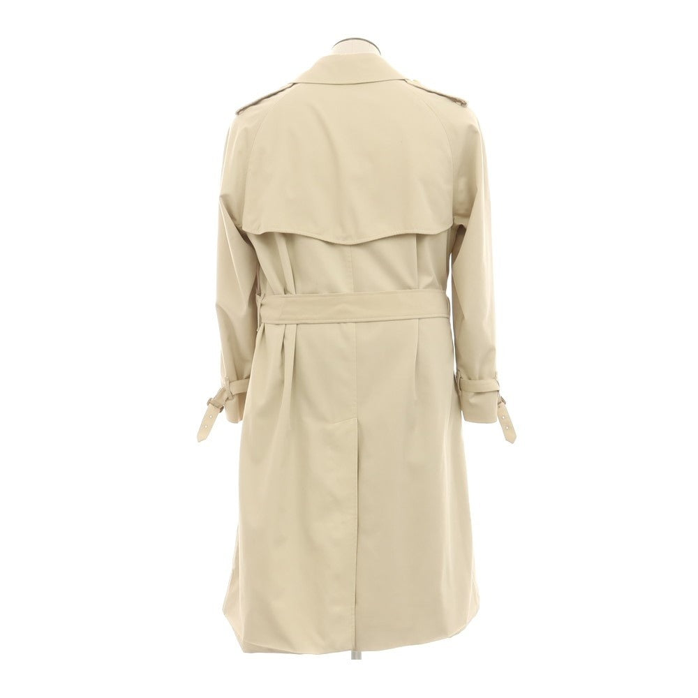 【中古】バーバリー BURBERRY ポリエステルコットン トレンチコート ライトベージュ【 50 】【 状態ランクC 】【 メンズ 】