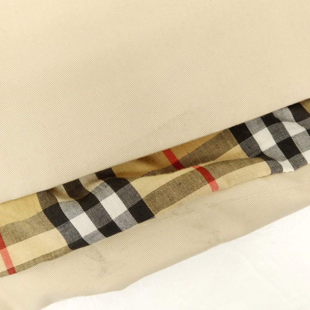 【中古】バーバリー BURBERRY ポリエステルコットン トレンチコート ライトベージュ【 50 】【 状態ランクC 】【 メンズ 】