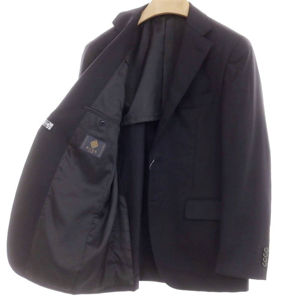 【中古】オンリー ONLY ウール 2つボタンスーツ ダークネイビー【 175AB (M位) 】【 状態ランクB 】【 メンズ 】