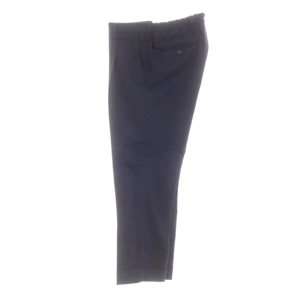 【中古】ラルディーニ LARDINI ポリエステルレーヨン 3つボタンスーツ ダークネイビー【 48 】【 状態ランクD 】【 メンズ 】