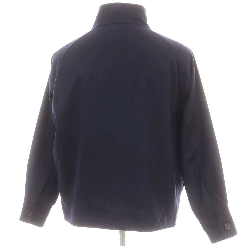【中古】マーガレットハウエル MARGARET HOWELL FOX BROTHERS フランネルウール スイングトップ ブルゾン ネイビー【 M 】【 状態ランクB 】【 メンズ 】