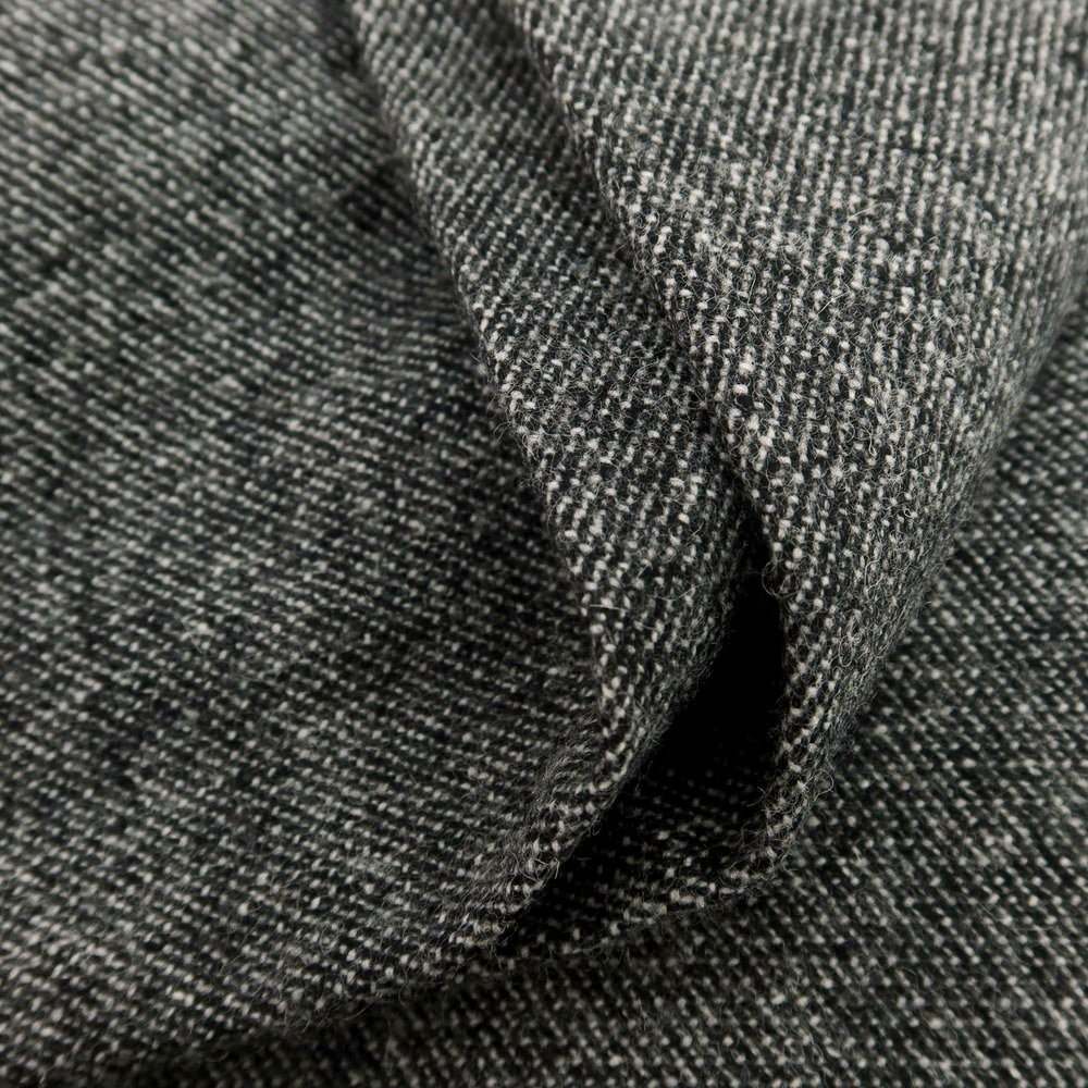 【中古】ユニバーサルランゲージ UNIVERSAL LANGUAGE カシミヤ混 ストレッチウール ドレススラックスパンツ ブラックxホワイト【 LL 】【 状態ランクB 】【 メンズ 】