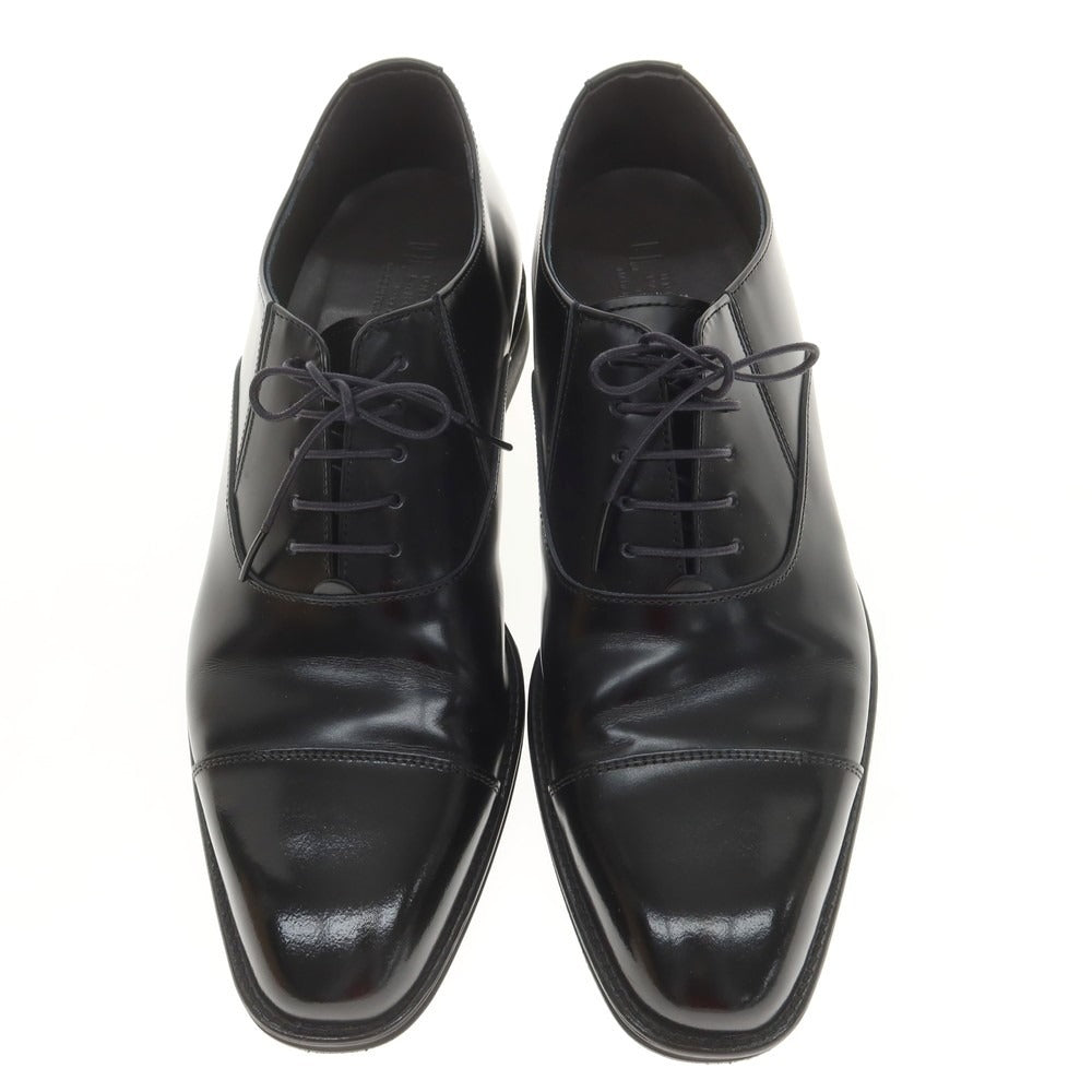 【中古】ユニバーサルランゲージ UNIVERSAL LANGUAGE ガラスレザー ストレートチップ ドレスシューズ ブラック【 25 1/2 】【 状態ランクB 】【 メンズ 】