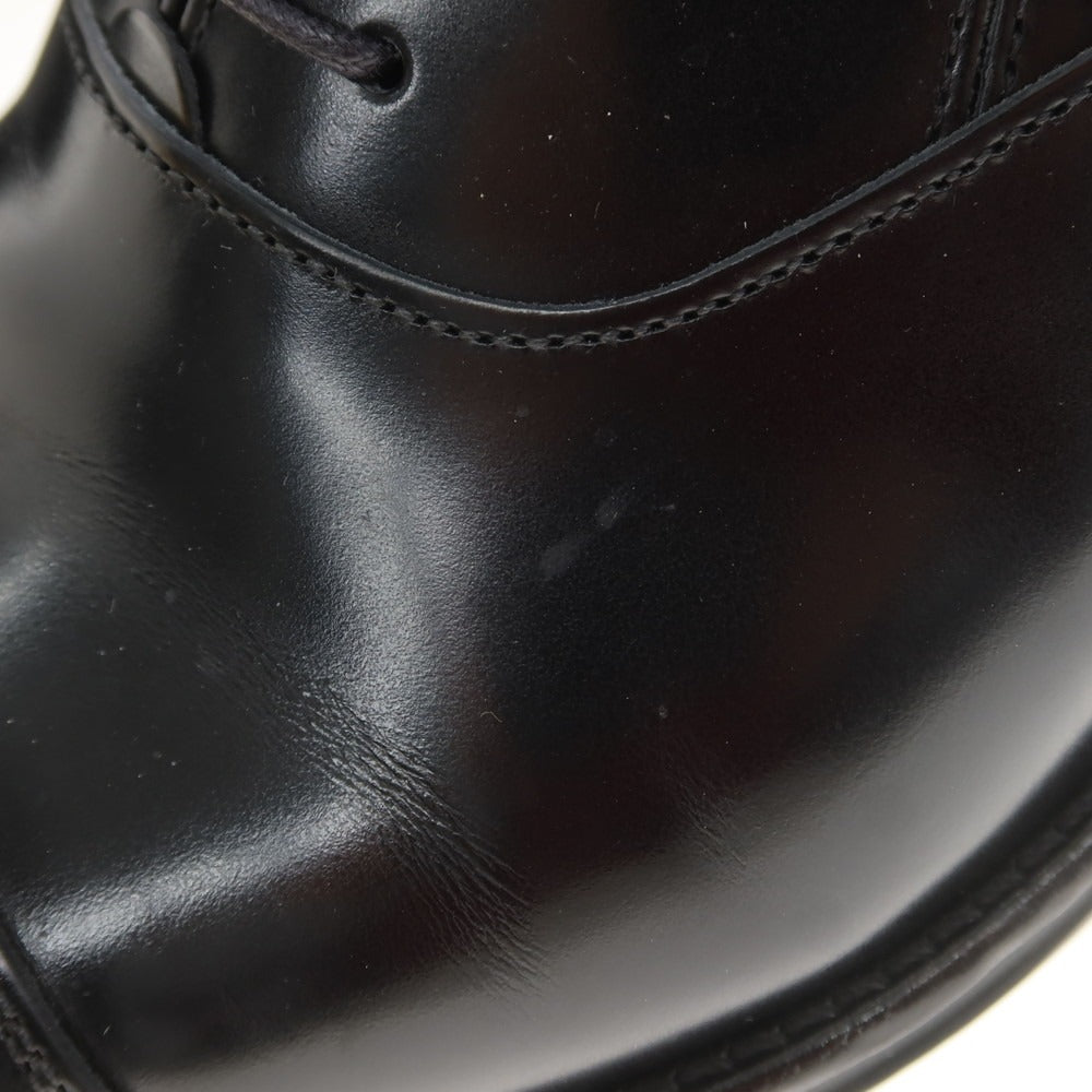 【中古】ユニバーサルランゲージ UNIVERSAL LANGUAGE ガラスレザー ストレートチップ ドレスシューズ ブラック【 25 1/2 】【 状態ランクB 】【 メンズ 】