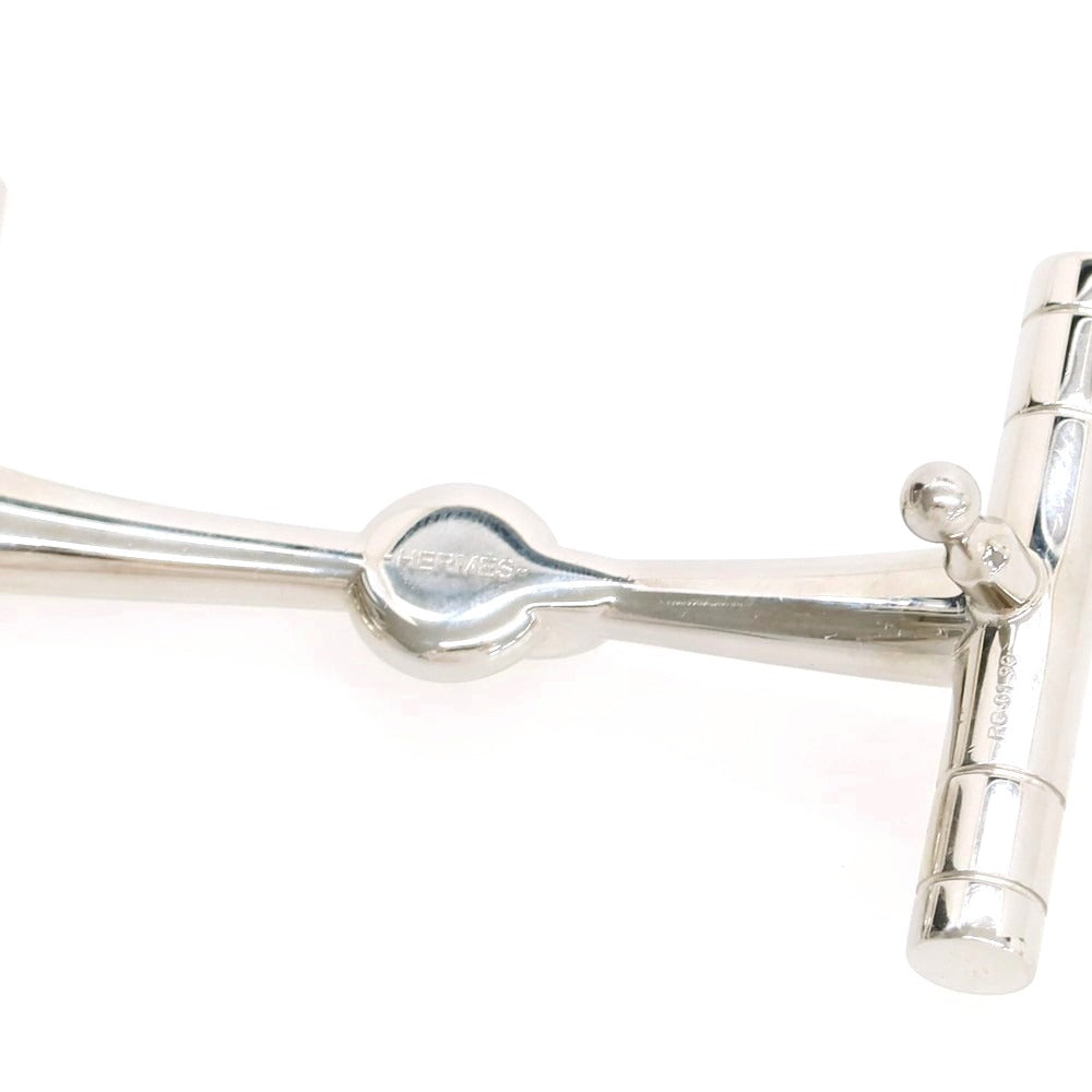 【中古】エルメス HERMES MORS ベルトバックル シルバー【 状態ランクB 】【 メンズ 】