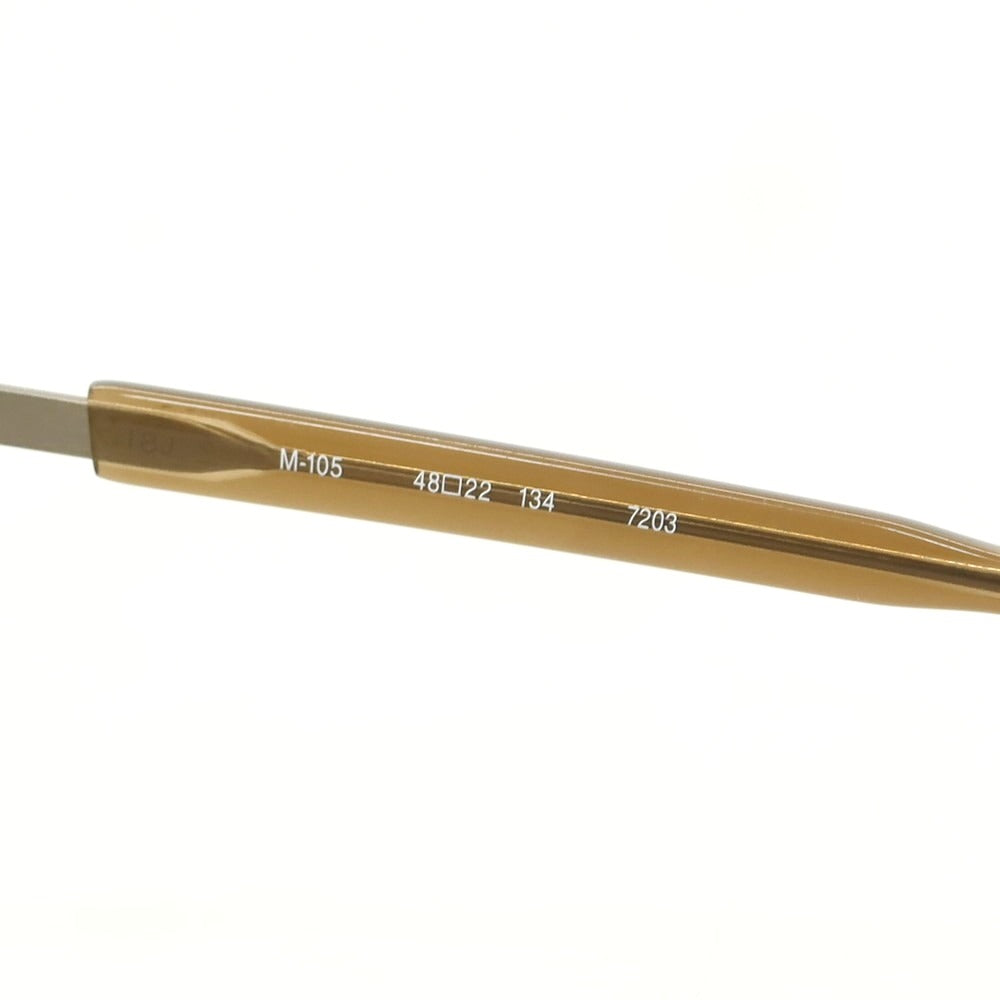 【中古】フォーナインズ 999.9 M-105 サングラス グラデーションブラウンxイエロー【 48□22 134 】【 状態ランクB 】【 メンズ 】