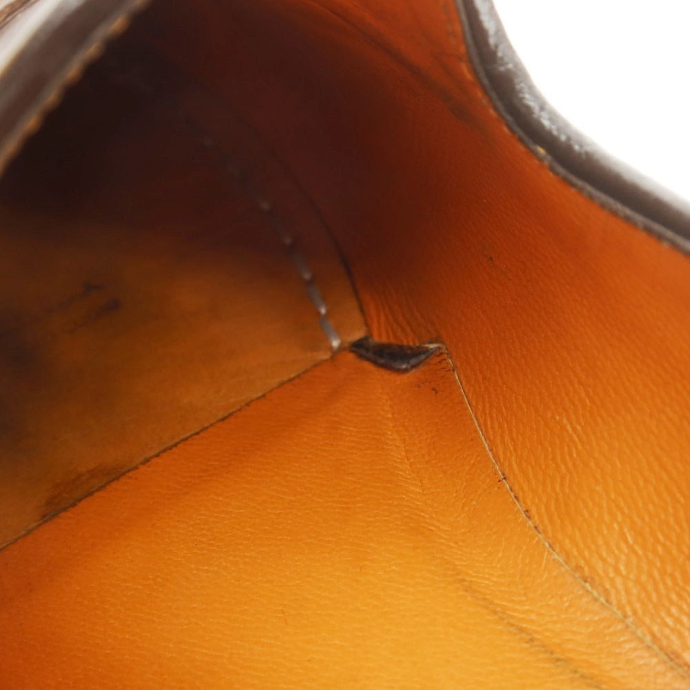 【中古】サントーニ Santoni タッセル ローファー アンティークブラウン【 6 】【 状態ランクD 】【 メンズ 】