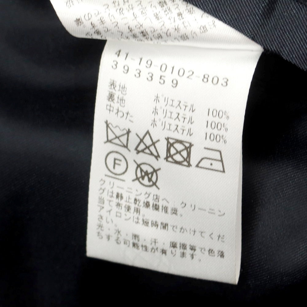 【中古】ビームスハート BEAMS HEART ポリエステル 中綿入り キルティング チェスターフィールドコート ネイビー【 44 】【 状態ランクA 】【 メンズ 】