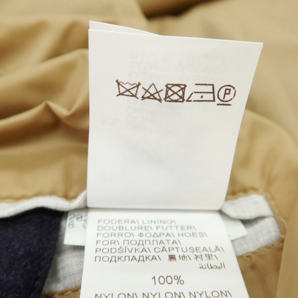 【中古】ブルネロクチネリ Brunello Cucinelli ウールシルクカシミヤ ダウンベスト ネイビー【 L 】【 状態ランクB 】【 メンズ 】