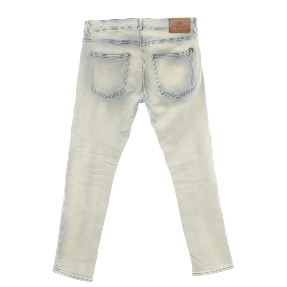 【中古】アントレアミ ENTRE AMIS ストレッチ コットン ジーンズ デニムパンツ ライトブルー【 32 】【 状態ランクB 】【 メンズ 】
