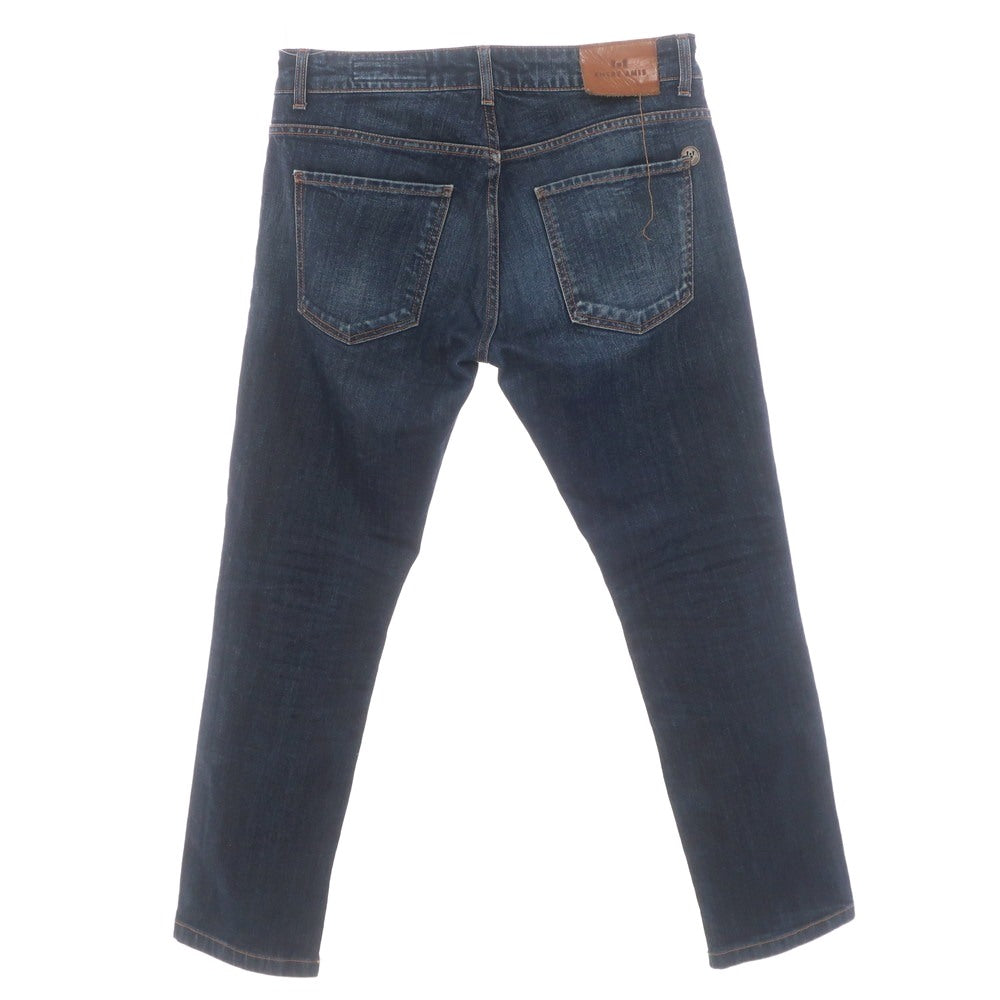 【中古】アントレアミ ENTRE AMIS ストレッチ コットン ジーンズ デニムパンツ ネイビー【 31 】【 状態ランクC 】【 メンズ 】