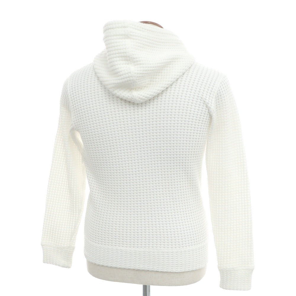 【中古】シーグリーン Seagreen コットンポリエステル ダブルジップ パーカー ホワイト【 2 】【 状態ランクB 】【 メンズ 】