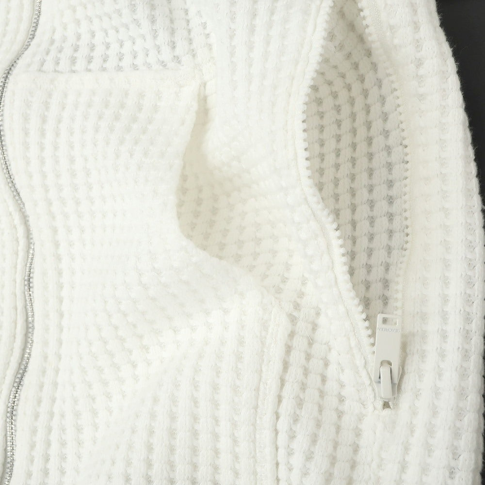 【中古】シーグリーン Seagreen コットンポリエステル ダブルジップ パーカー ホワイト【 2 】【 状態ランクB 】【 メンズ 】