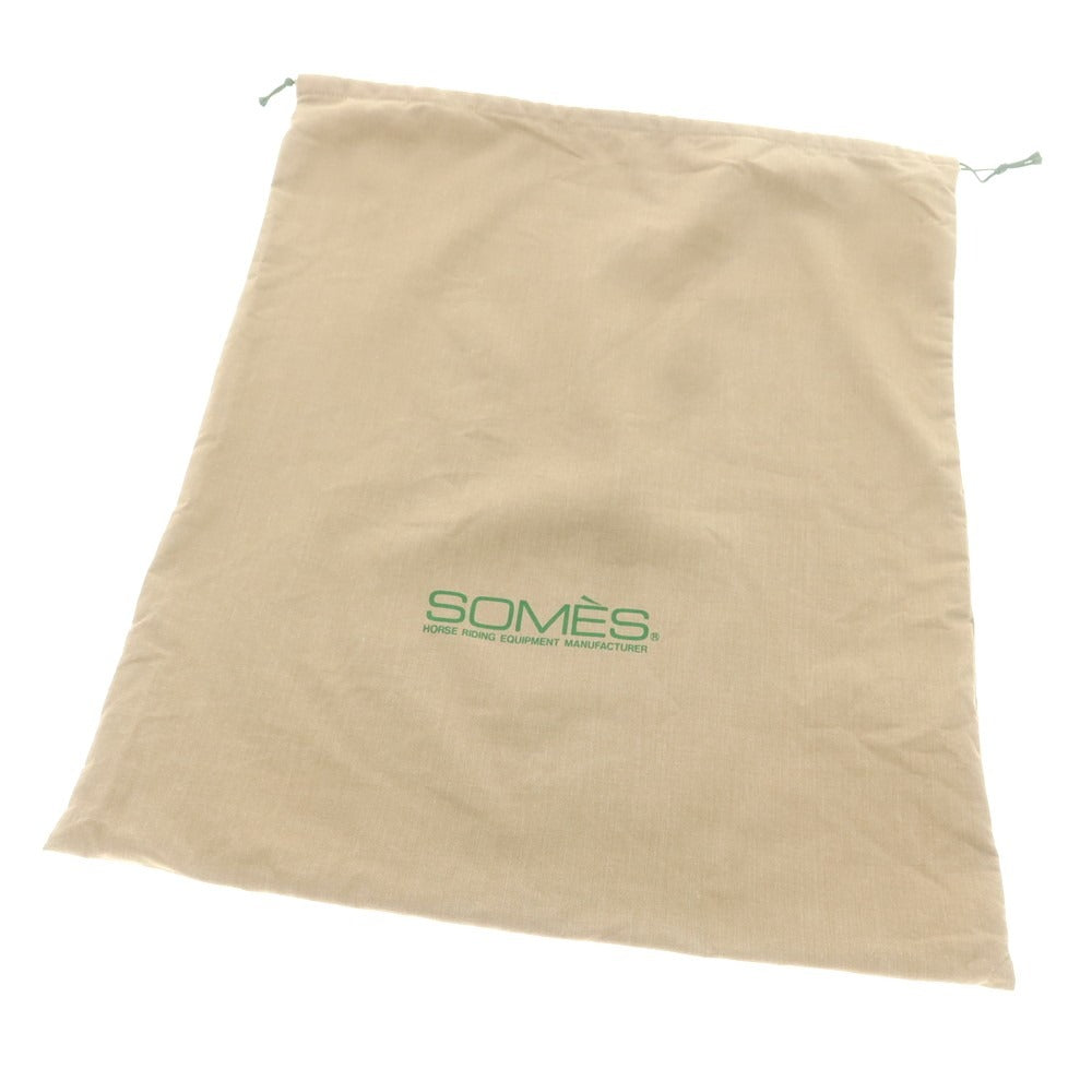 【中古】ソメスサドル SOMES  レザー 2層 ブリーフケース ネイビー【 状態ランクC 】【 メンズ 】