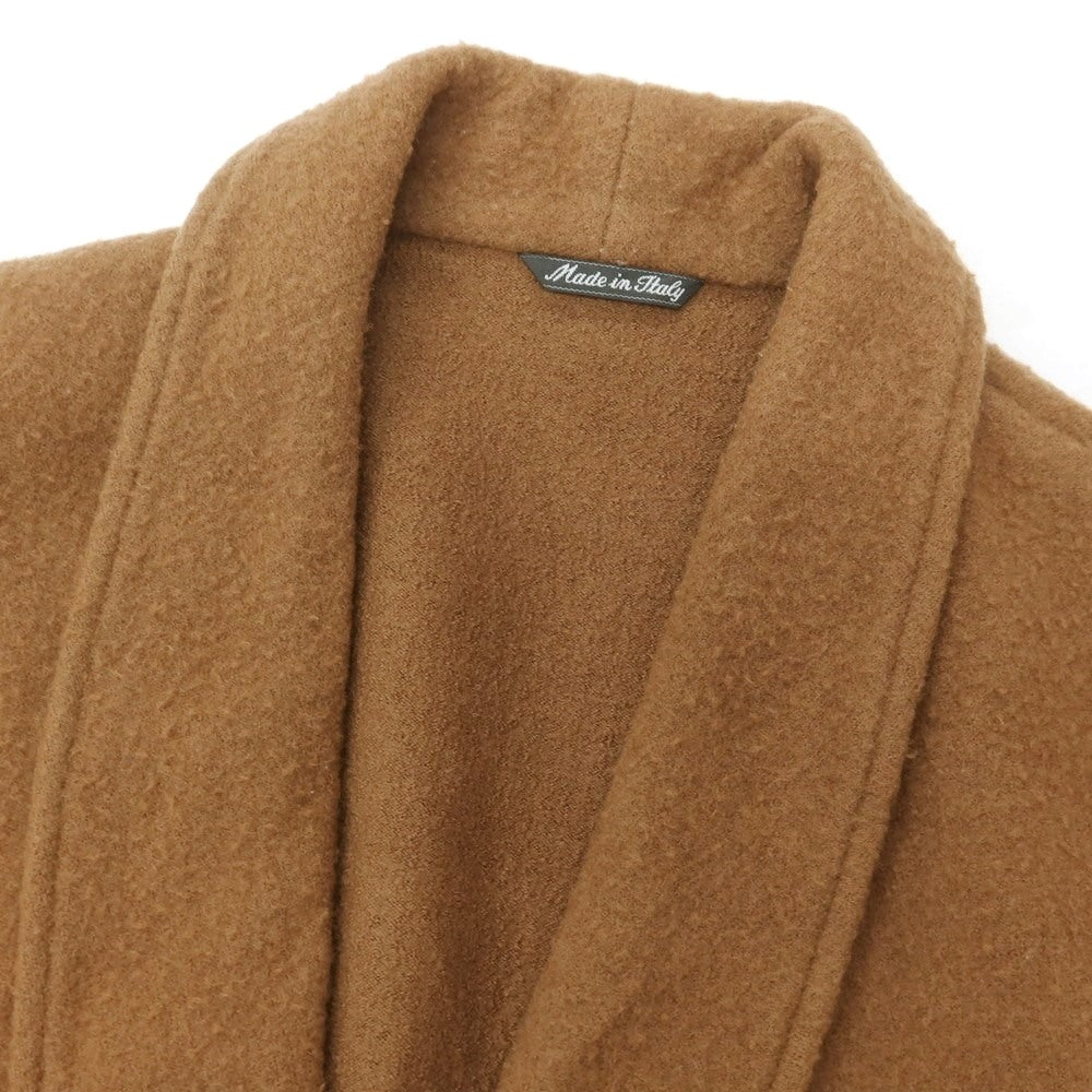 【中古】ドリューアンドコー DREW&CO ウール ショールカラー ダブル 6B カジュアルジャケット ブラウン【 S 】【 状態ランクC 】【 メンズ 】