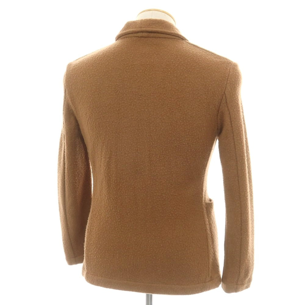 【中古】ドリューアンドコー DREW&CO ウール ショールカラー ダブル 6B カジュアルジャケット ブラウン【 S 】【 状態ランクC 】【 メンズ 】