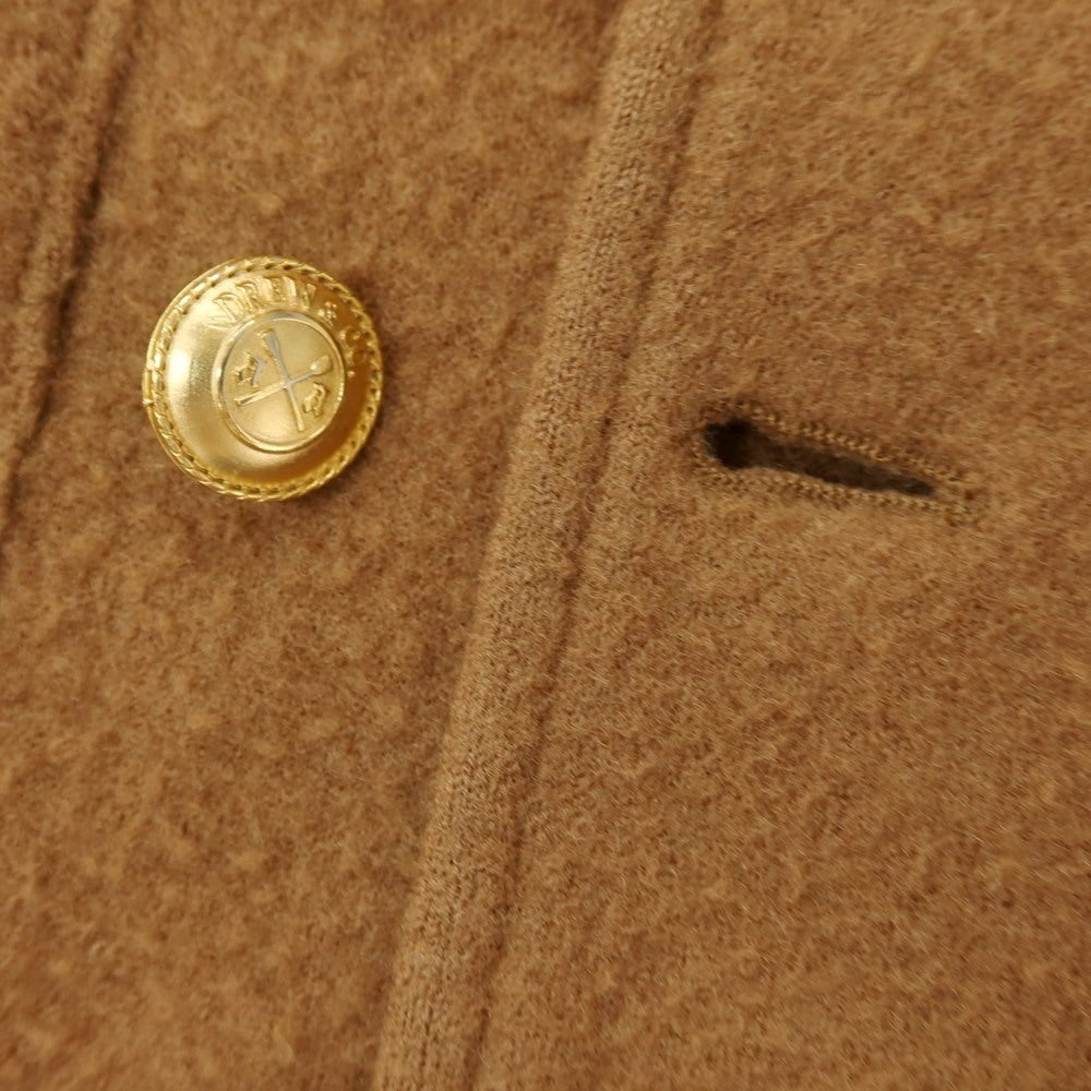 【中古】ドリューアンドコー DREW&CO ウール ショールカラー ダブル 6B カジュアルジャケット ブラウン【 S 】【 状態ランクC 】【 メンズ 】