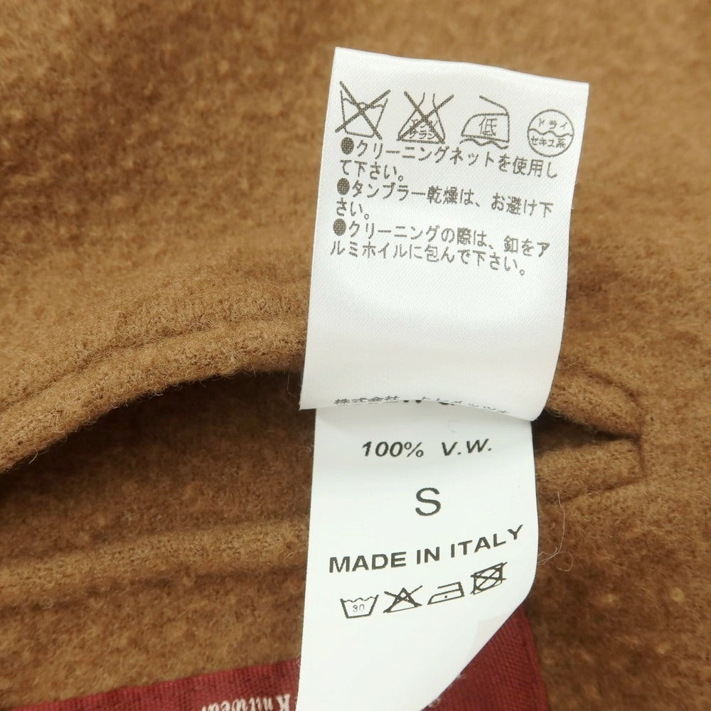 【中古】ドリューアンドコー DREW&CO ウール ショールカラー ダブル 6B カジュアルジャケット ブラウン【 S 】【 状態ランクC 】【 メンズ 】