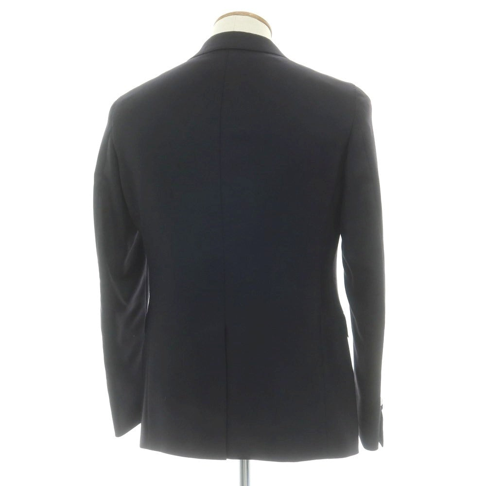 【中古】ナノユニバース nano universe ウール 2B テーラードジャケット ダークネイビー【 48 】【 状態ランクB 】【 メンズ 】