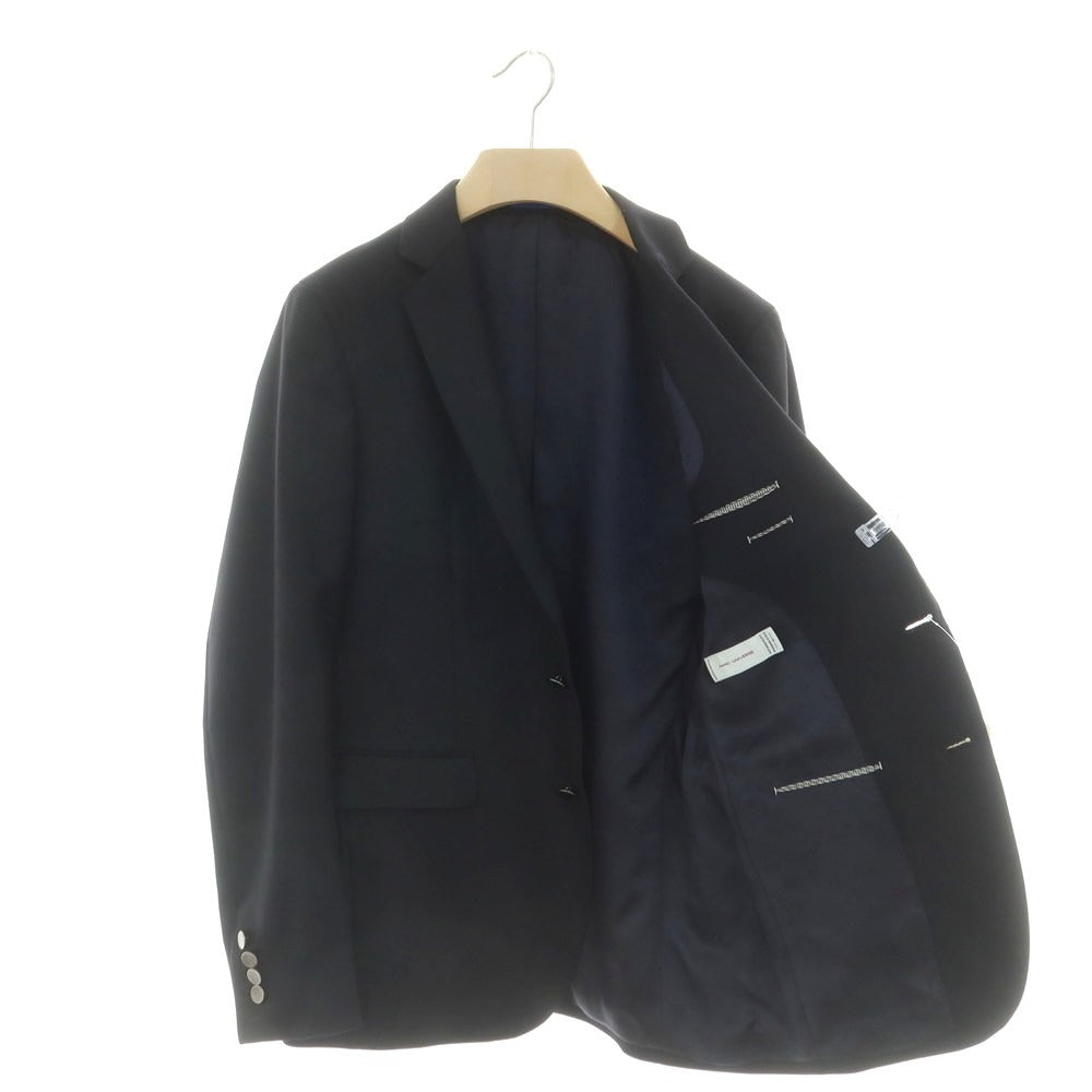 【中古】ナノユニバース nano universe ウール 2B テーラードジャケット ダークネイビー【 48 】【 状態ランクB 】【 メンズ 】