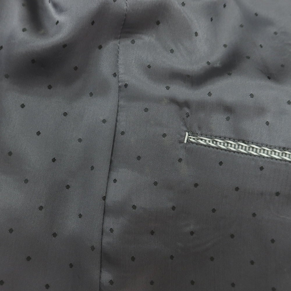 【中古】ナノユニバース nano universe ウール 2B テーラードジャケット グレー【 48 】【 状態ランクC 】【 メンズ 】