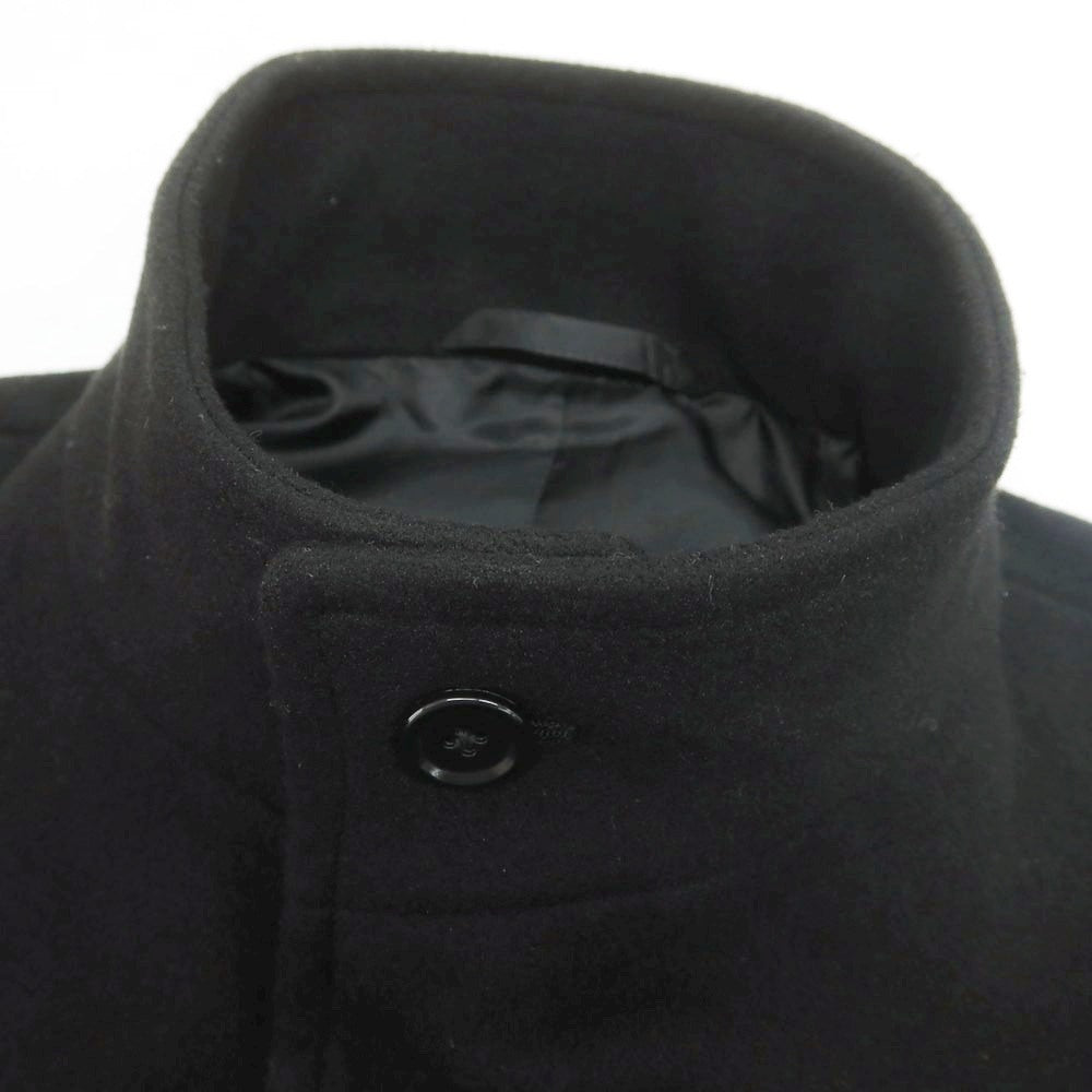 【中古】ア デイ イン ザ ライフ ユナイテッドアローズ a day in the life united arrows ニットメルトン レイズドネックコート ブラック【 M 】【 状態ランクA 】【 メンズ 】