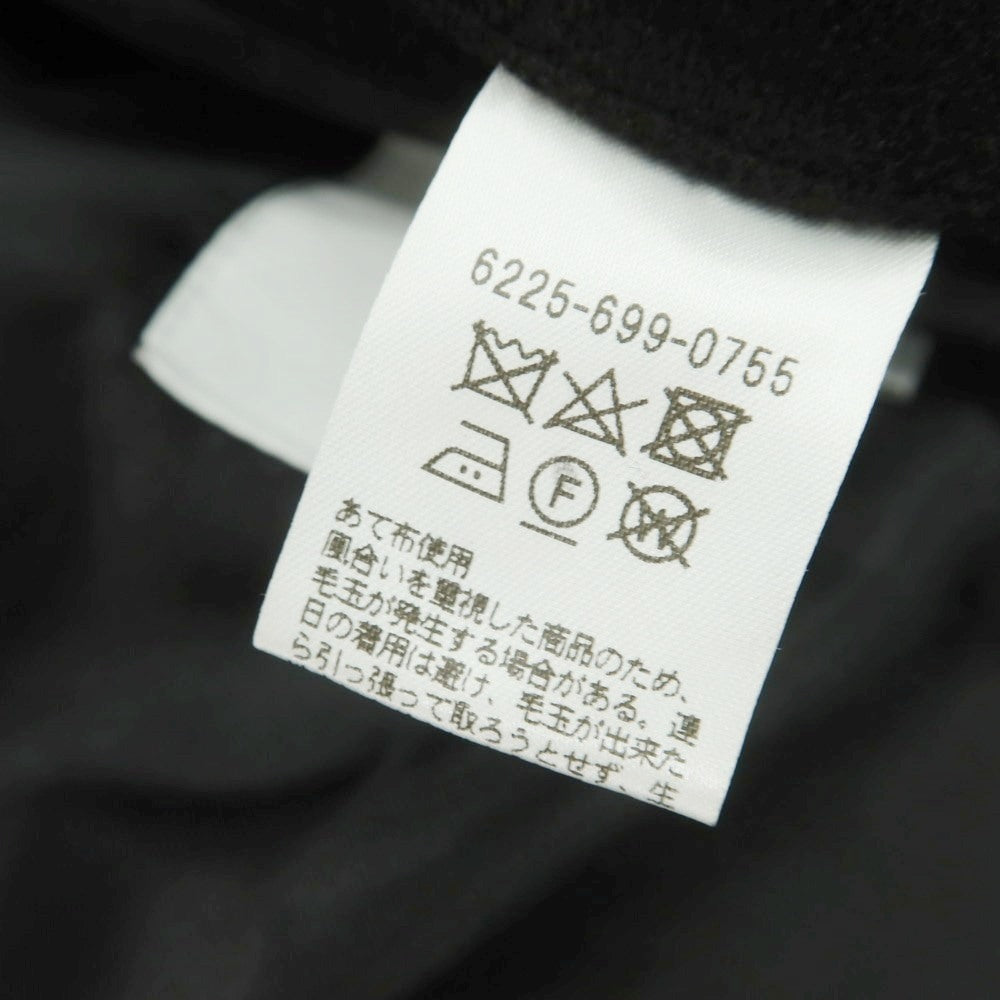 【中古】ア デイ イン ザ ライフ ユナイテッドアローズ a day in the life united arrows ニットメルトン レイズドネックコート ブラック【 M 】【 状態ランクA 】【 メンズ 】
