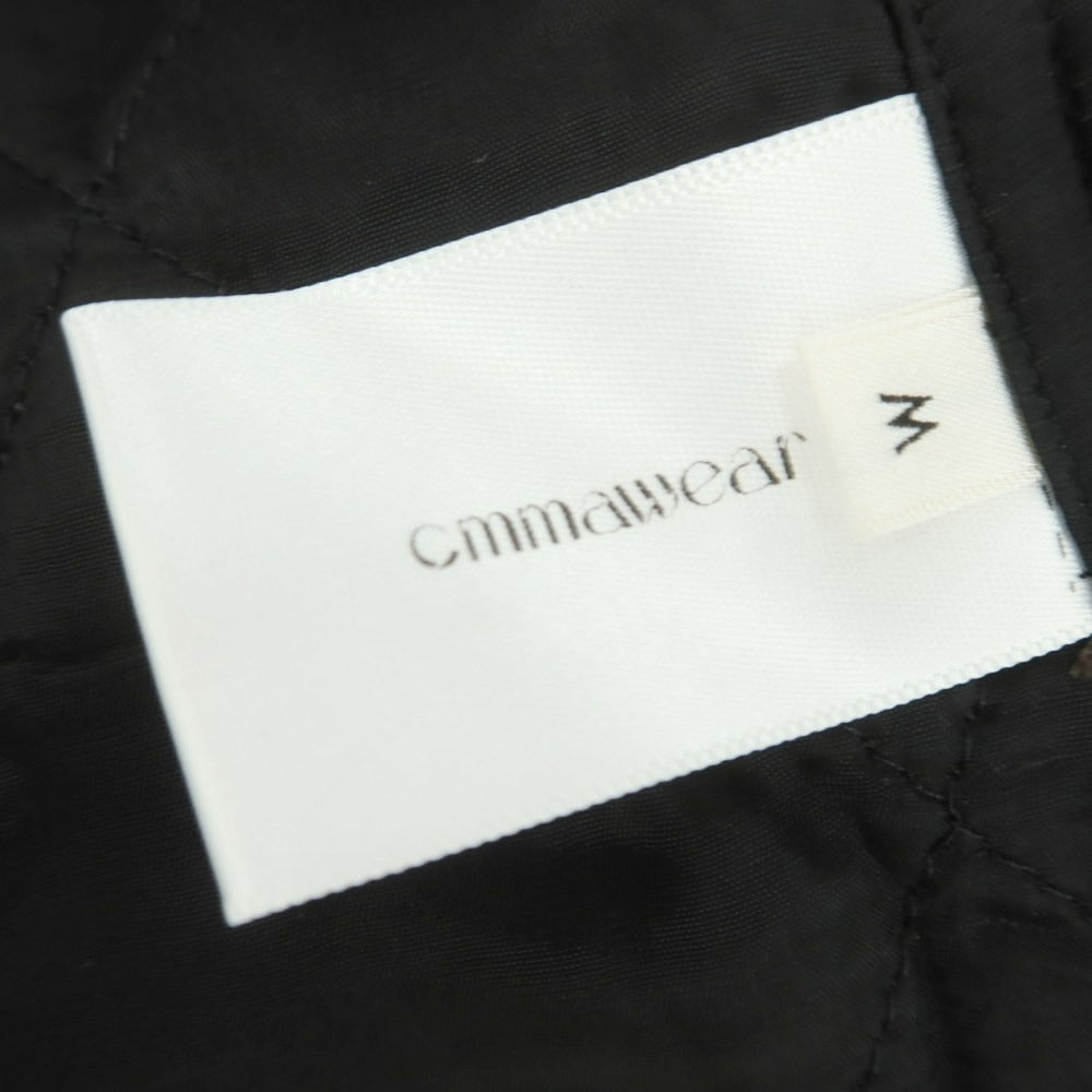 【中古】コマウェア cmmawear コーデュロイ チェック 中綿入り 変形 トレンチコート ブルーxオリーブ【 M 】【 状態ランクB 】【 メンズ 】