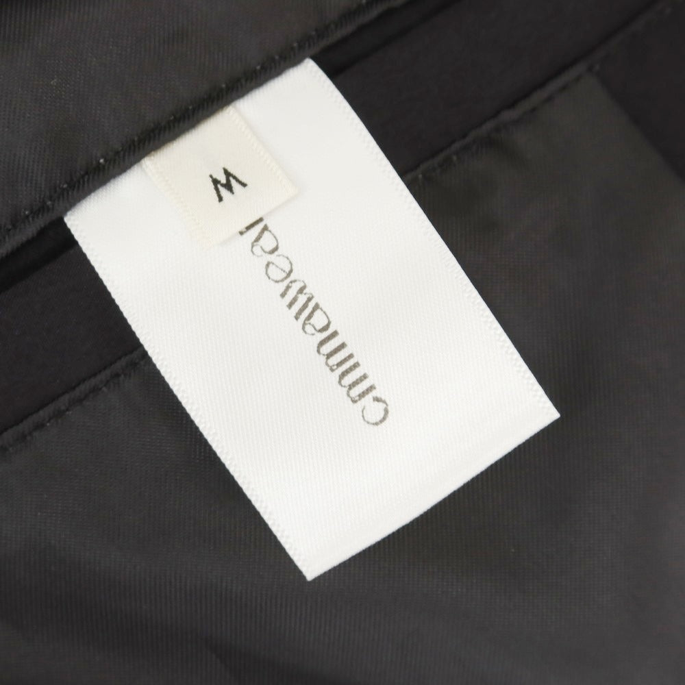 【中古】コマウェア cmmawear ナイロン リフレクター シェルジャケット ブラック【 M 】【 状態ランクB 】【 メンズ 】