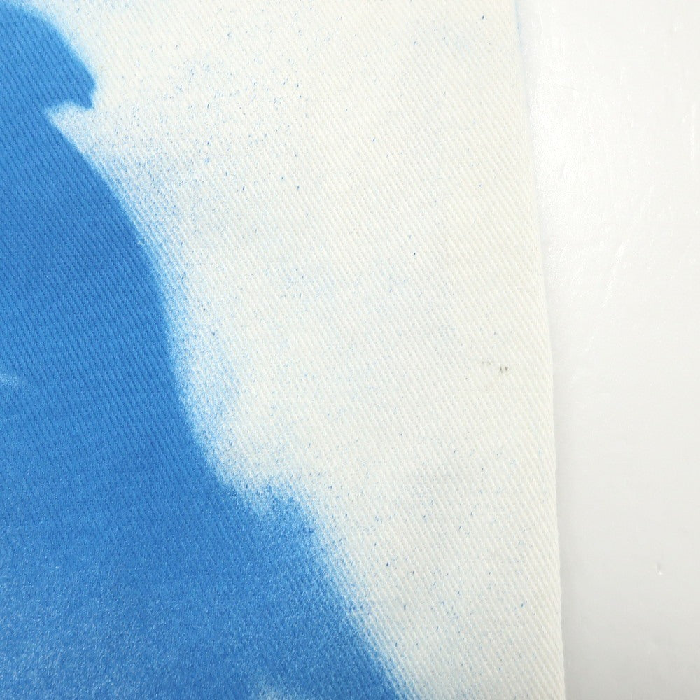 【中古】ジェリット ジェイコブ Gerrit Jacob コットン デニムパンツ ホワイトxブルー【 30 】【 状態ランクB 】【 メンズ 】