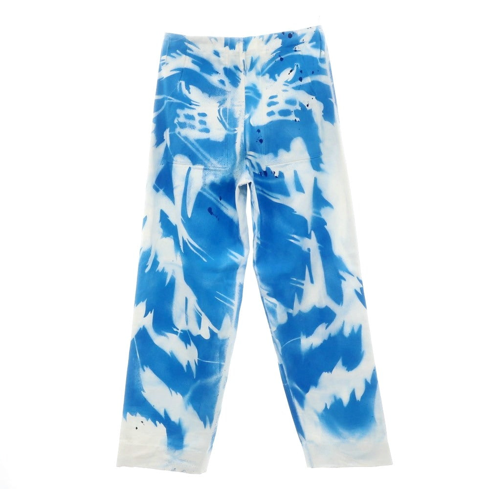 【中古】ジェリット ジェイコブ Gerrit Jacob コットン デニムパンツ ホワイトxブルー【 30 】【 状態ランクB 】【 メンズ 】