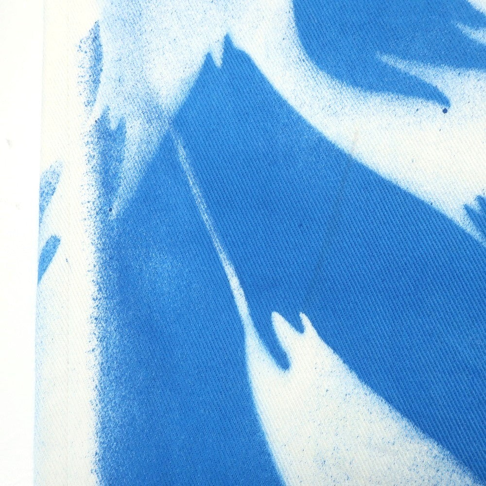 【中古】ジェリット ジェイコブ Gerrit Jacob コットン デニムパンツ ホワイトxブルー【 30 】【 状態ランクB 】【 メンズ 】