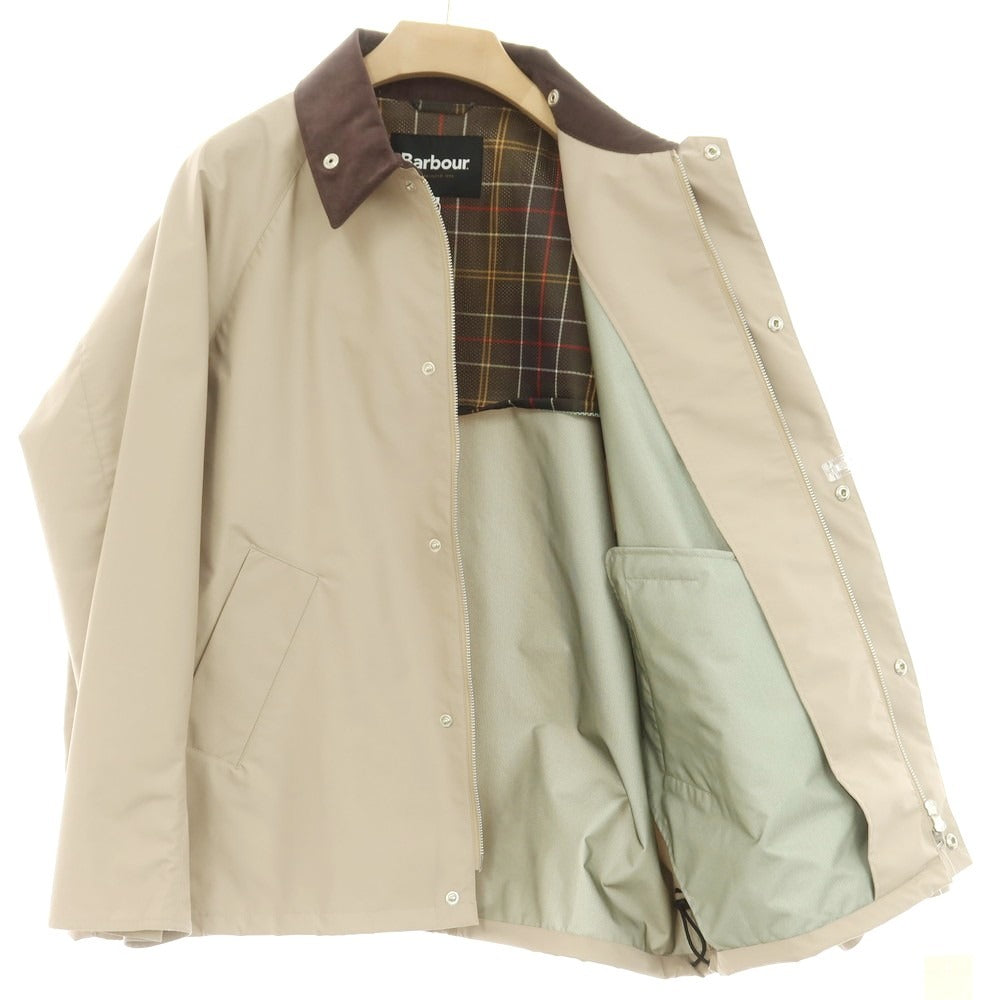 【中古】バブアー Barbour TRANSPORT ナイロン フィールドジャケット ベージュ【 42 】【 状態ランクA 】【 メンズ 】