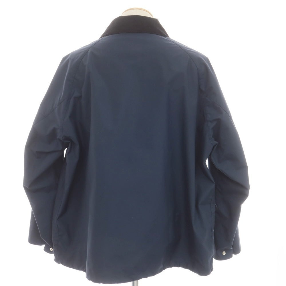 【中古】バブアー Barbour TRANSPORT ナイロン フィールドジャケット ネイビー【 42 】【 状態ランクA 】【 メンズ 】