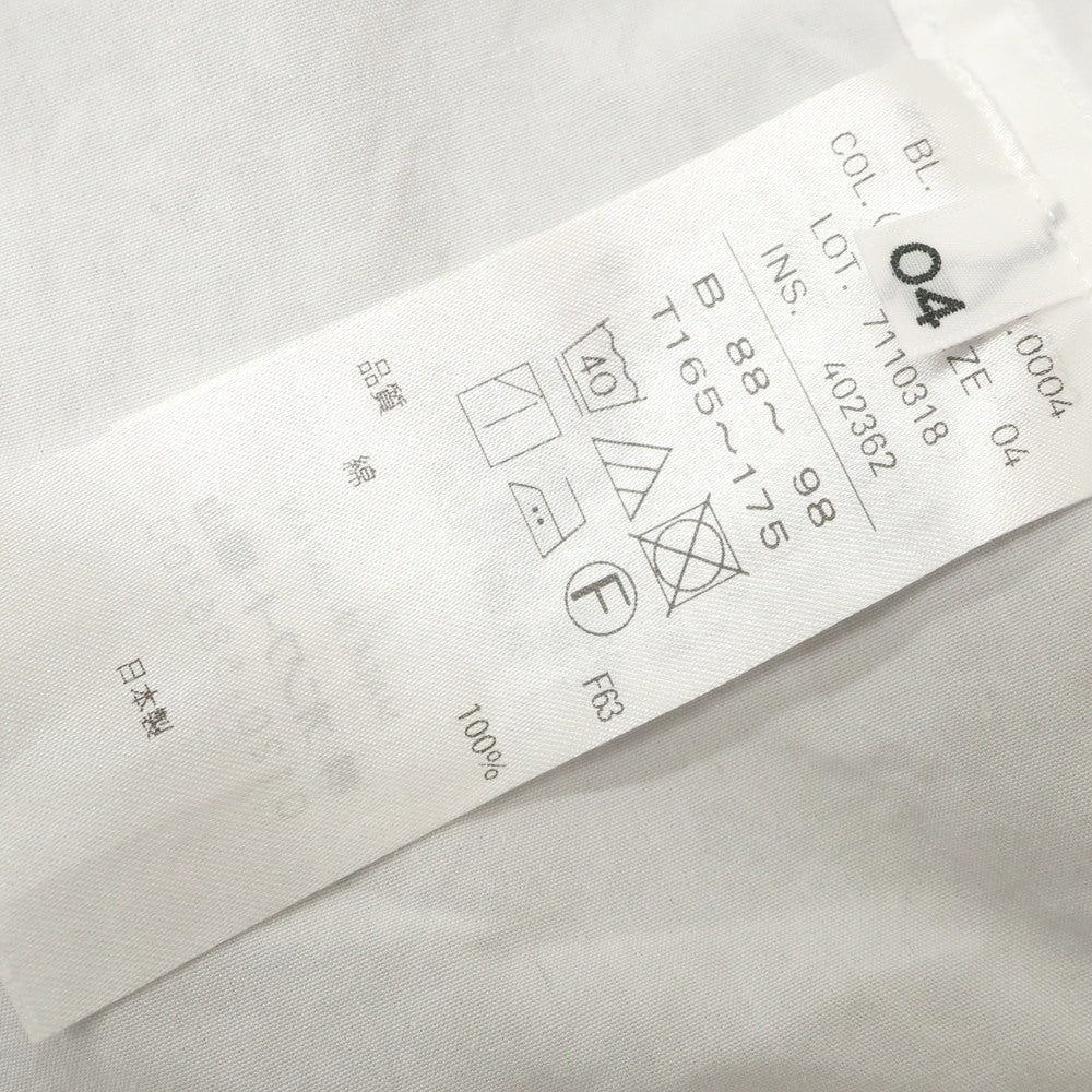 【中古】エイトン ATON コットン カジュアルシャツ ホワイト【 4 】【 状態ランクB 】【 メンズ 】