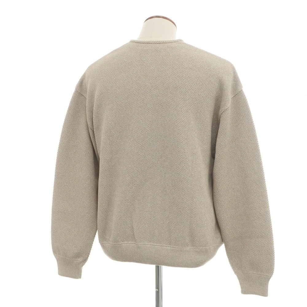 【中古】クレプスキュール crepuscule コットン系 カーディガン ベージュ【 表記なし(M位) 】【 状態ランクA 】【 メンズ 】