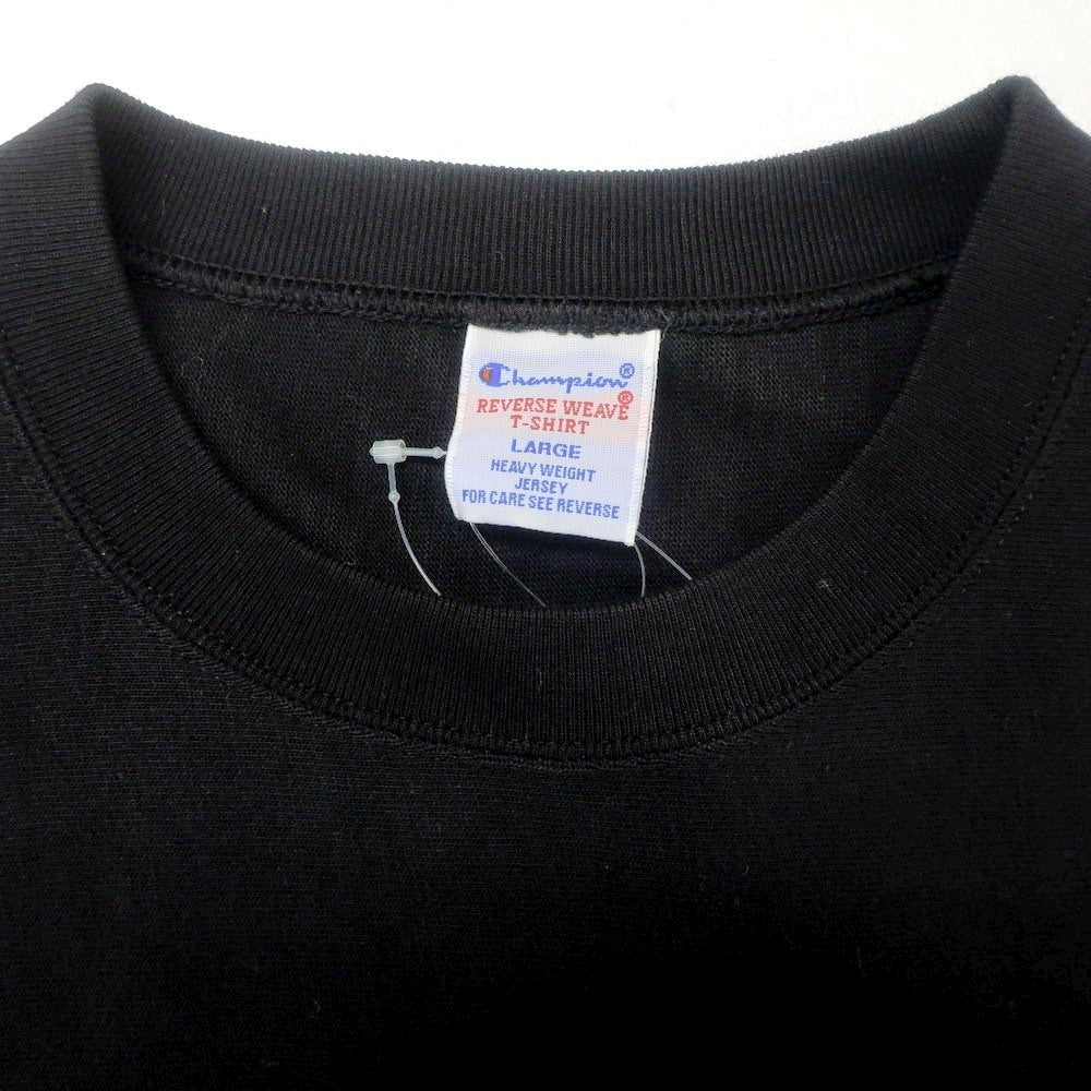 【中古】【未使用】チャンピオン Champion URBAN RESEARCH別注 2025年春夏 コットン クルーネック 半袖Tシャツ ブラック【 L 】【 状態ランクS 】【 メンズ 】