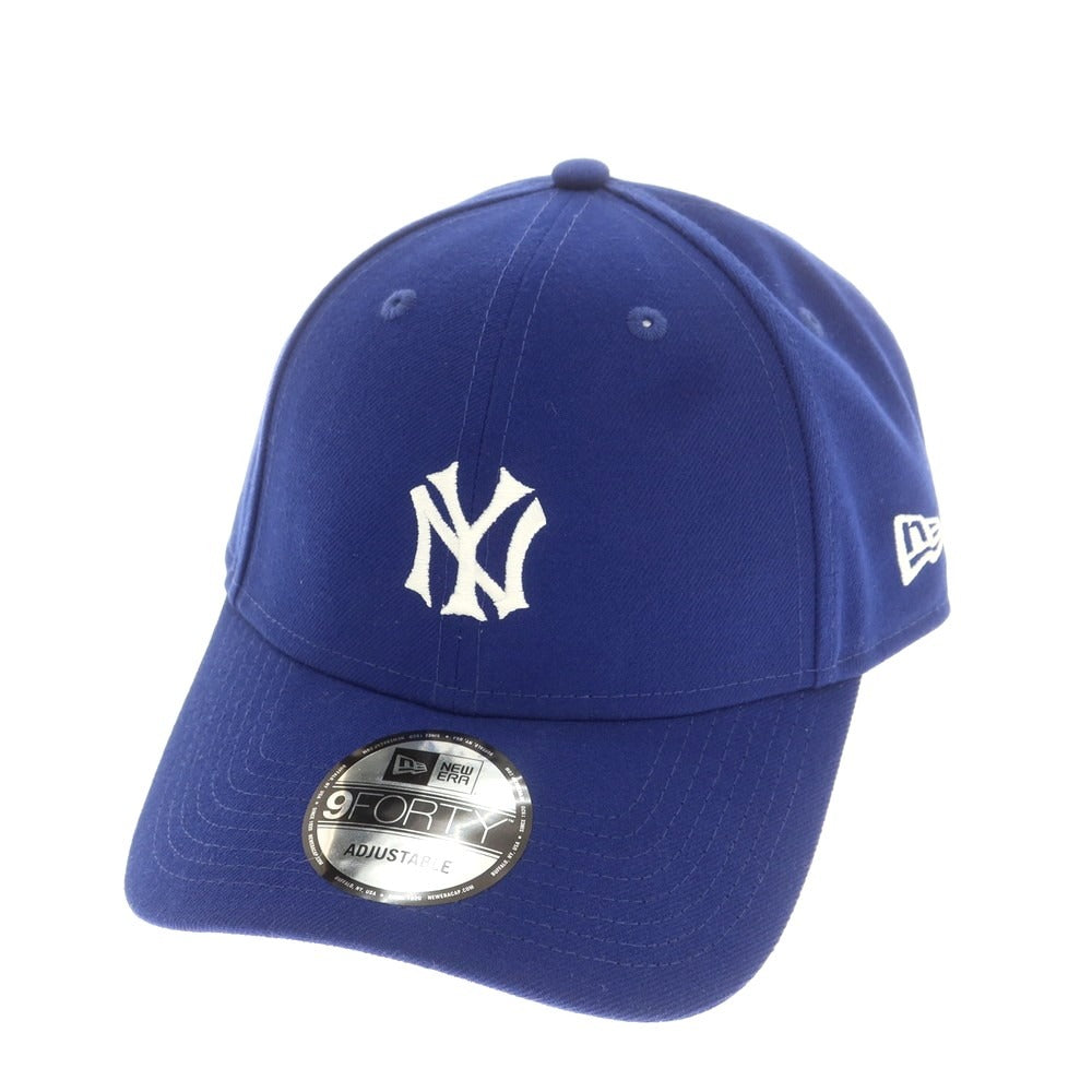 【中古】ニューエラ NEW ERA NYヤンキース キャップ ロイヤルブルー【 状態ランクA 】【 メンズ 】
