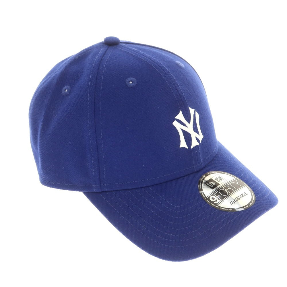 【中古】ニューエラ NEW ERA NYヤンキース キャップ ロイヤルブルー【 状態ランクA 】【 メンズ 】