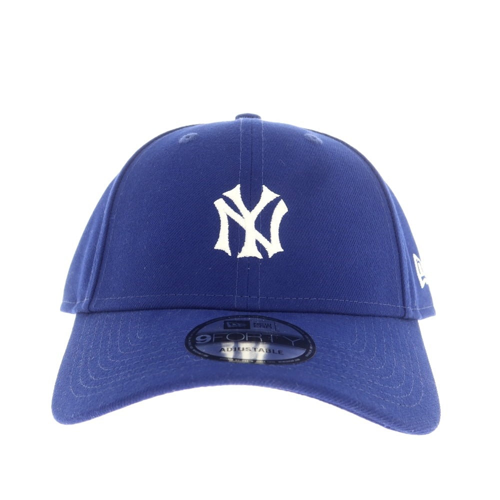 【中古】ニューエラ NEW ERA NYヤンキース キャップ ロイヤルブルー【 状態ランクA 】【 メンズ 】
