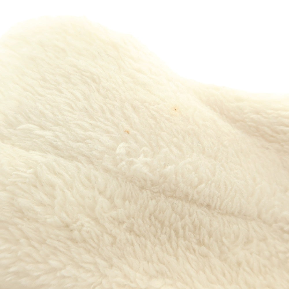 【中古】ビームスライツ BEAMS LIGHTS ポリエステル フリース ショールカラー カーディガン アイボリー【 M 】【 状態ランクC 】【 メンズ 】