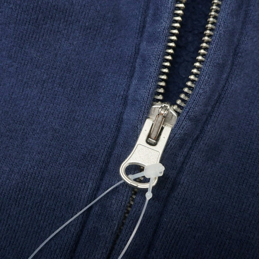 【中古】フランクリンマーシャル FRANKLIN&MARSHALL コットン ジップアップ パーカー ネイビー【 S 】【 状態ランクC 】【 メンズ 】