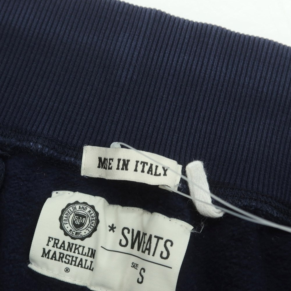 【中古】フランクリンマーシャル FRANKLIN&MARSHALL コットン スウェットパンツ ネイビー【 S 】【 状態ランクD 】【 メンズ 】