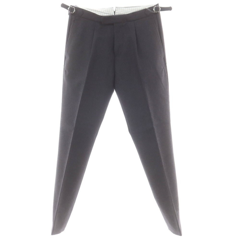【中古】セラードアー CellarDoor ウール ドレススラックスパンツ ダークグレー【 46 】【 状態ランクB 】【 メンズ 】