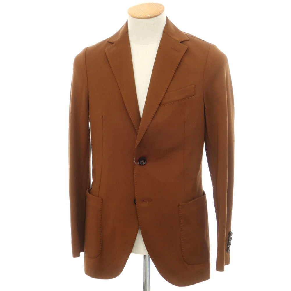 【中古】チルコロ1901 CIRCOLO 1901 コットンジャージー カジュアルジャケット ブラウン【 44 】【 状態ランクA 】【 メンズ 】