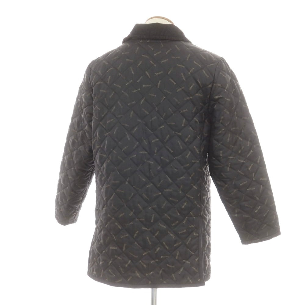 【中古】ラベンハム LAVENHAM ポリエステル ロゴ キルティングブルゾン ブラック【 38 】【 状態ランクB 】【 メンズ 】