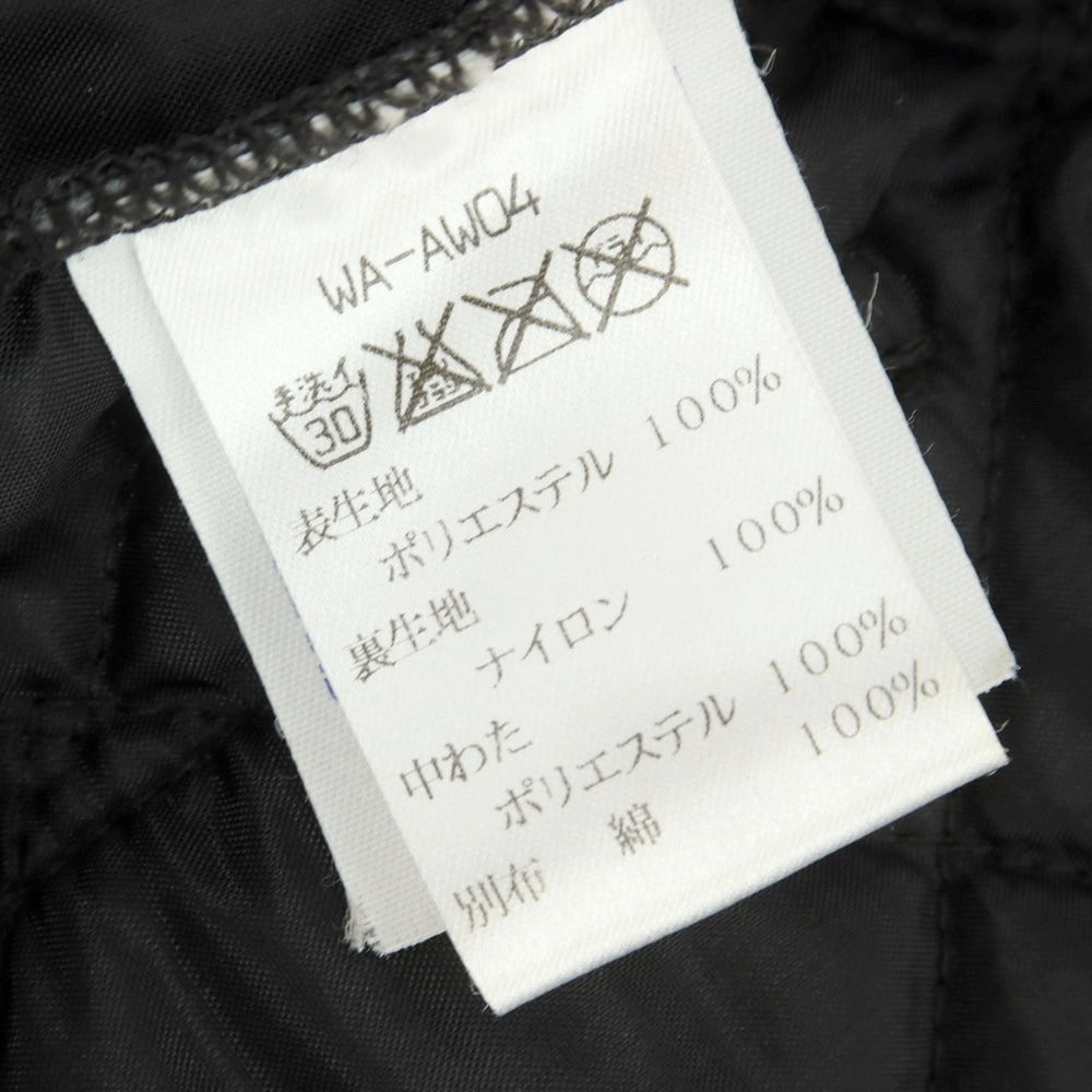 【中古】ラベンハム LAVENHAM ポリエステル ロゴ キルティングブルゾン ブラック【 38 】【 状態ランクB 】【 メンズ 】